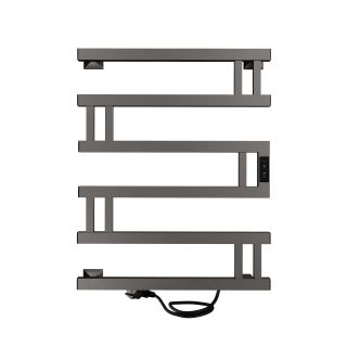 Полотенцесушитель электрический Indigo Muza DGM60-50GNSRt 60x50 см оружейная сталь